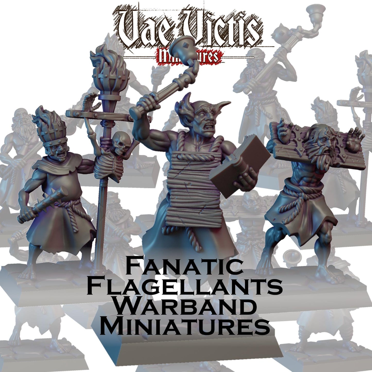 Flagellant Warband Miniatures - by Vae Victis Miniatures