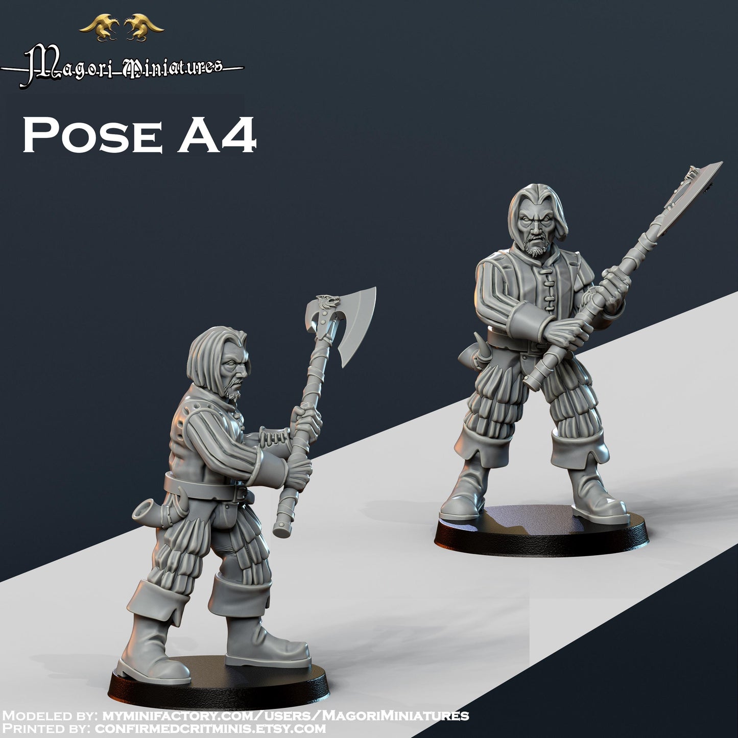 Norsemen Warband Miniatures - by Magori Miniatures