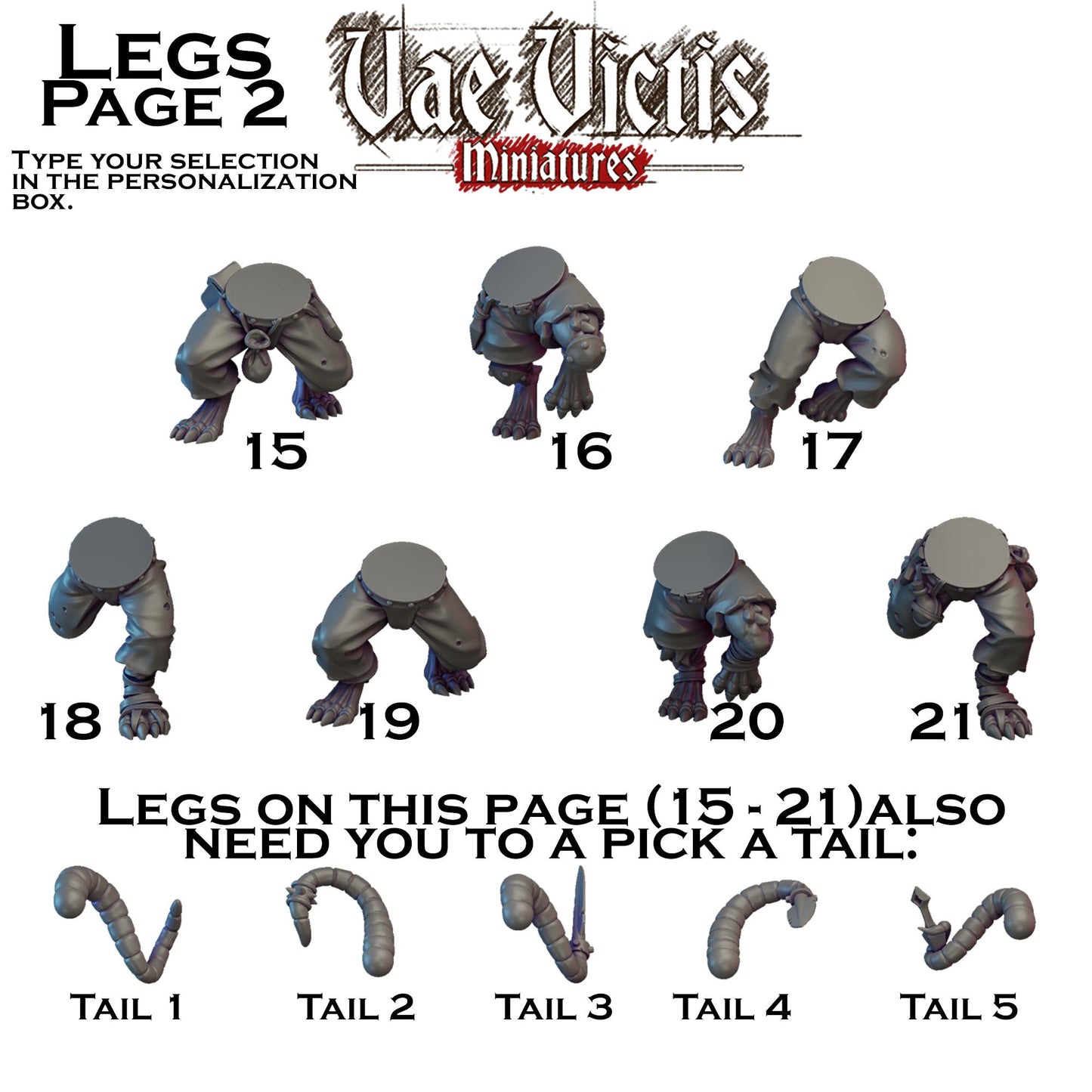 Modular Ratfolk Miniatures - by Vae Victis Miniatures