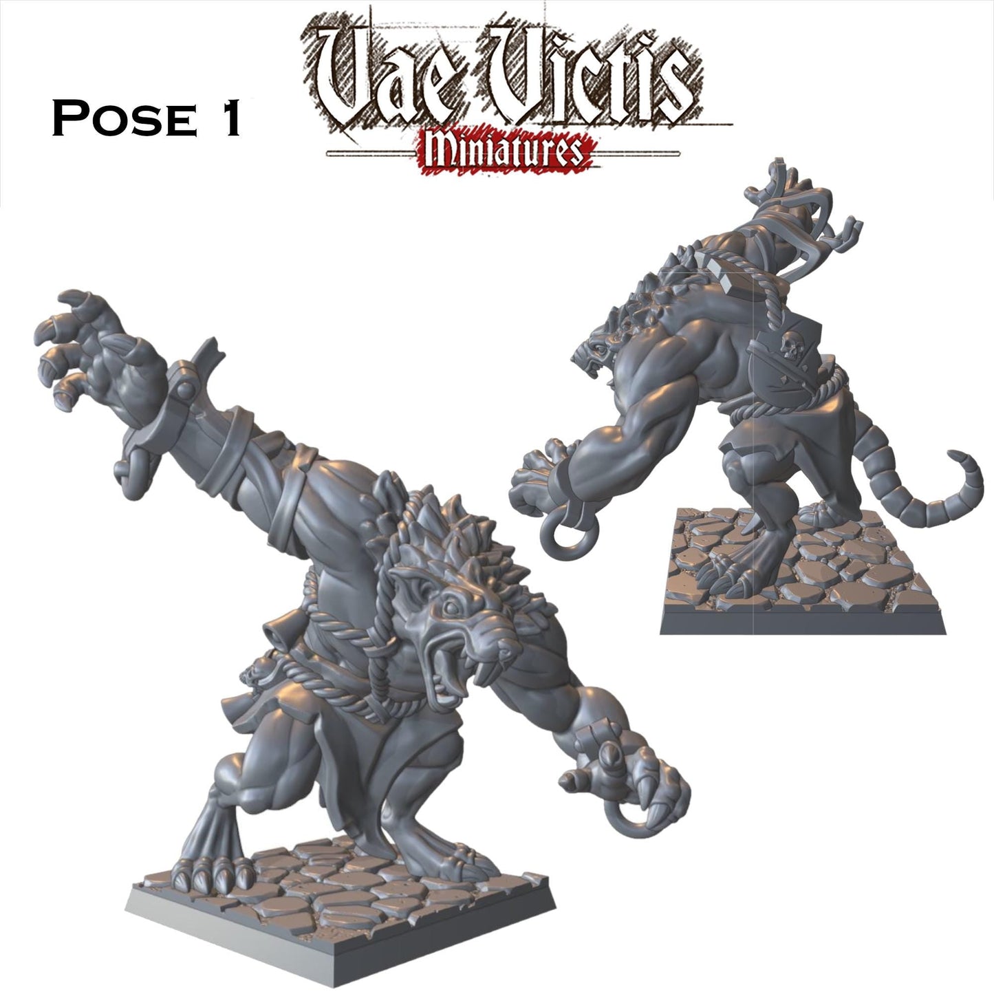 Ratfolk Giant Miniatures - by Vae Victis Miniatures