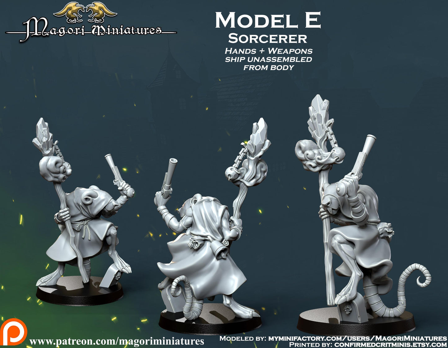 Ratfolk Warband Miniatures - by Magori Miniatures