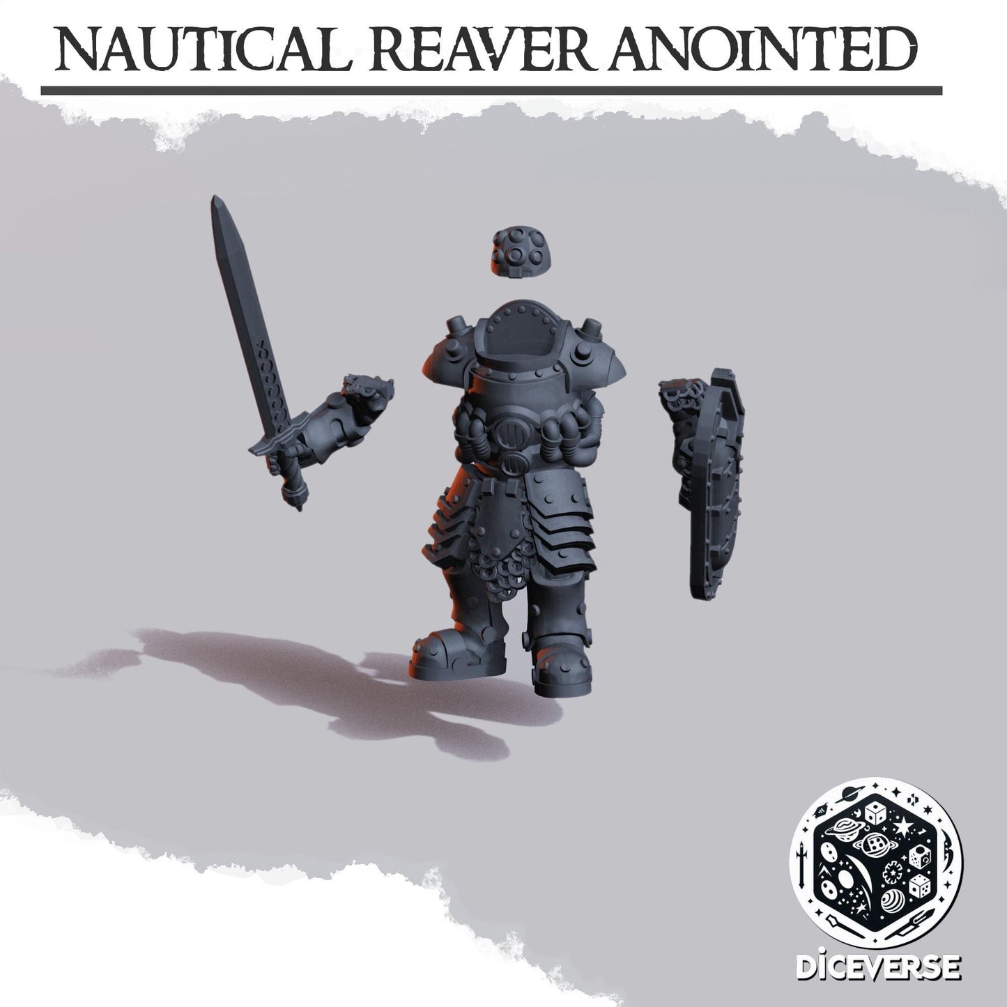 Nautical Reaver Anointed Modular Miniatures - Diceverse