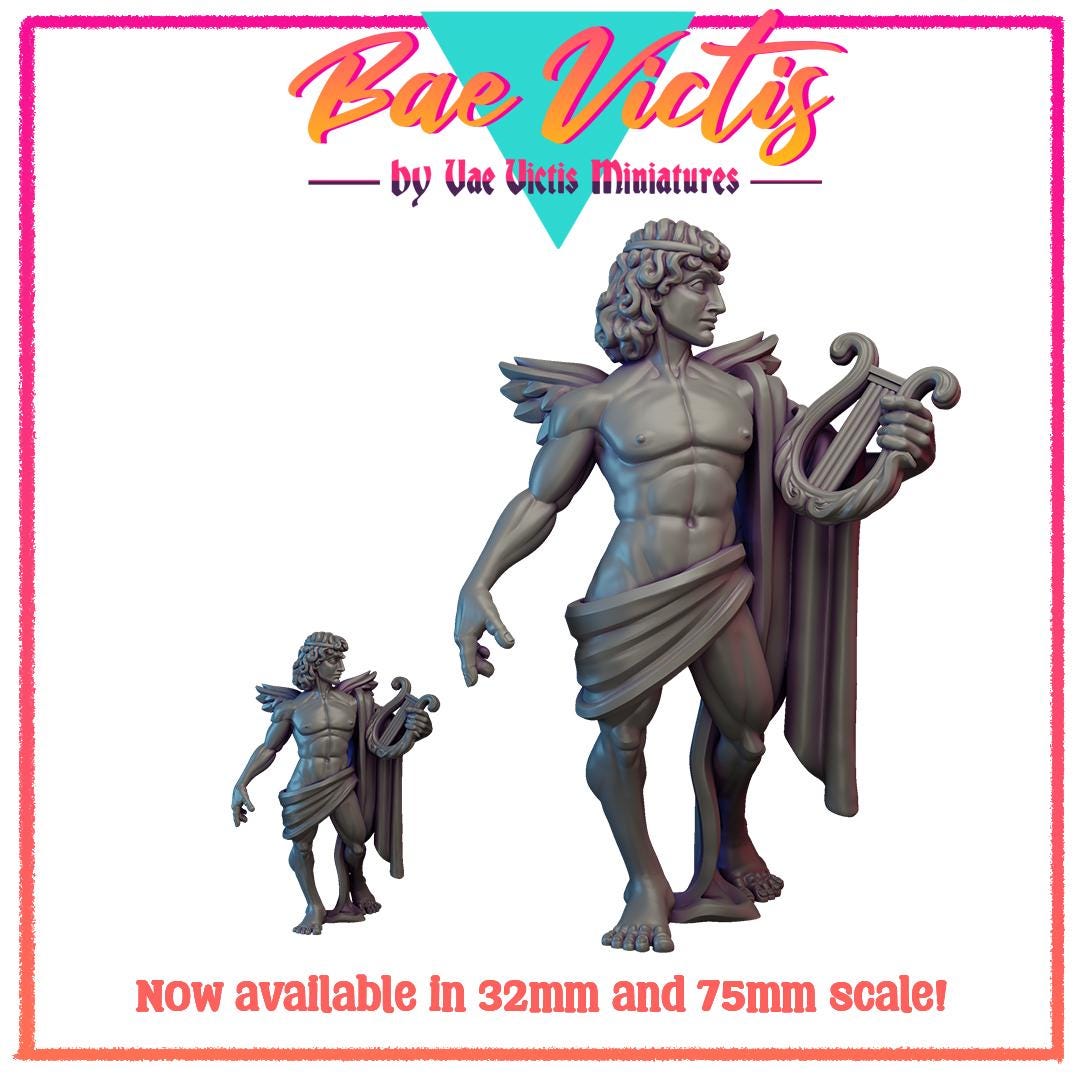 Hermes Love Messenger Bae Victis Figurine - by Vae Victis Miniatures