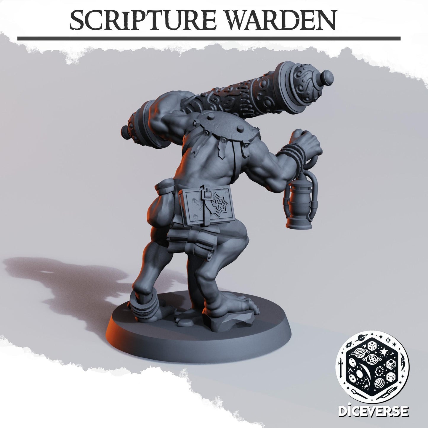 Scripture Warden Miniature - Diceverse