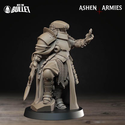 Holy Shogunate Observer Miniature - Ashen Armies by Bite the Bullet