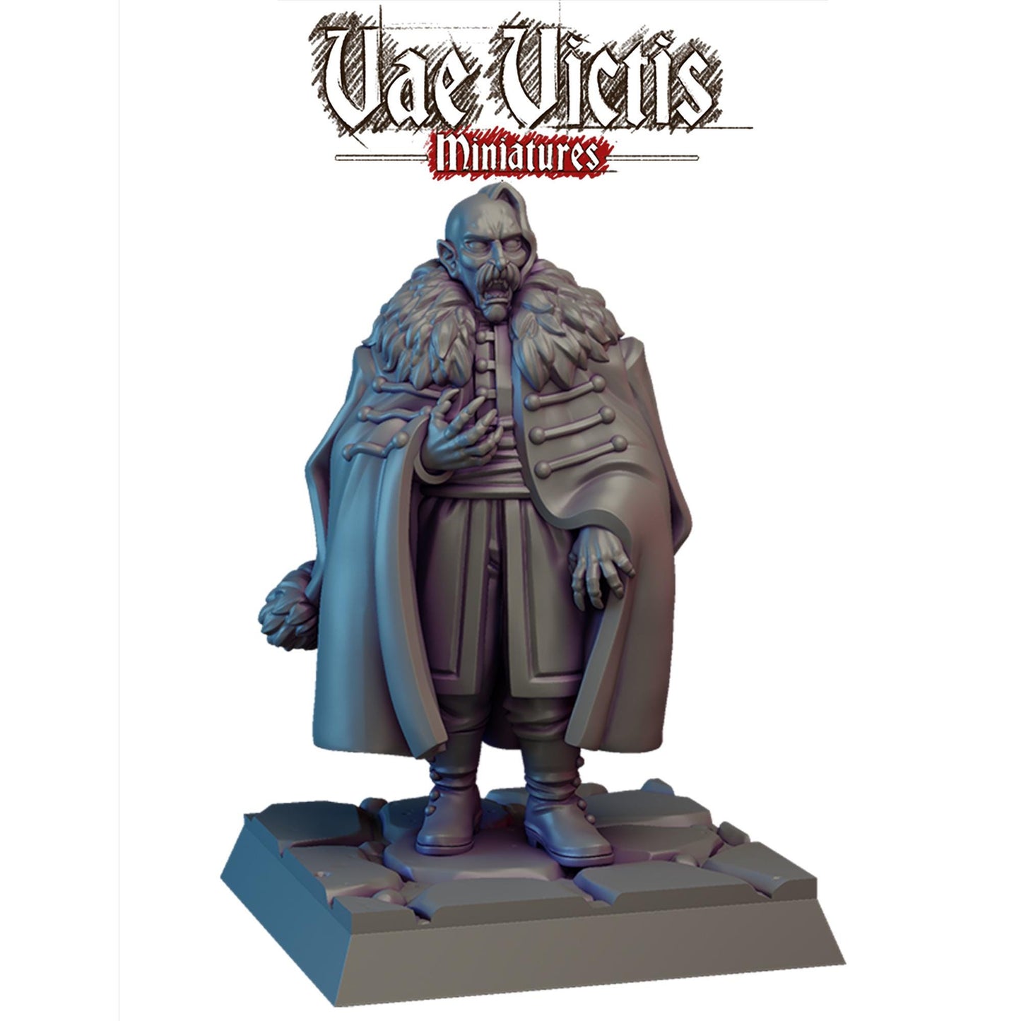 Cossack Vampire Lord Miniature - by Vae Victis Miniatures