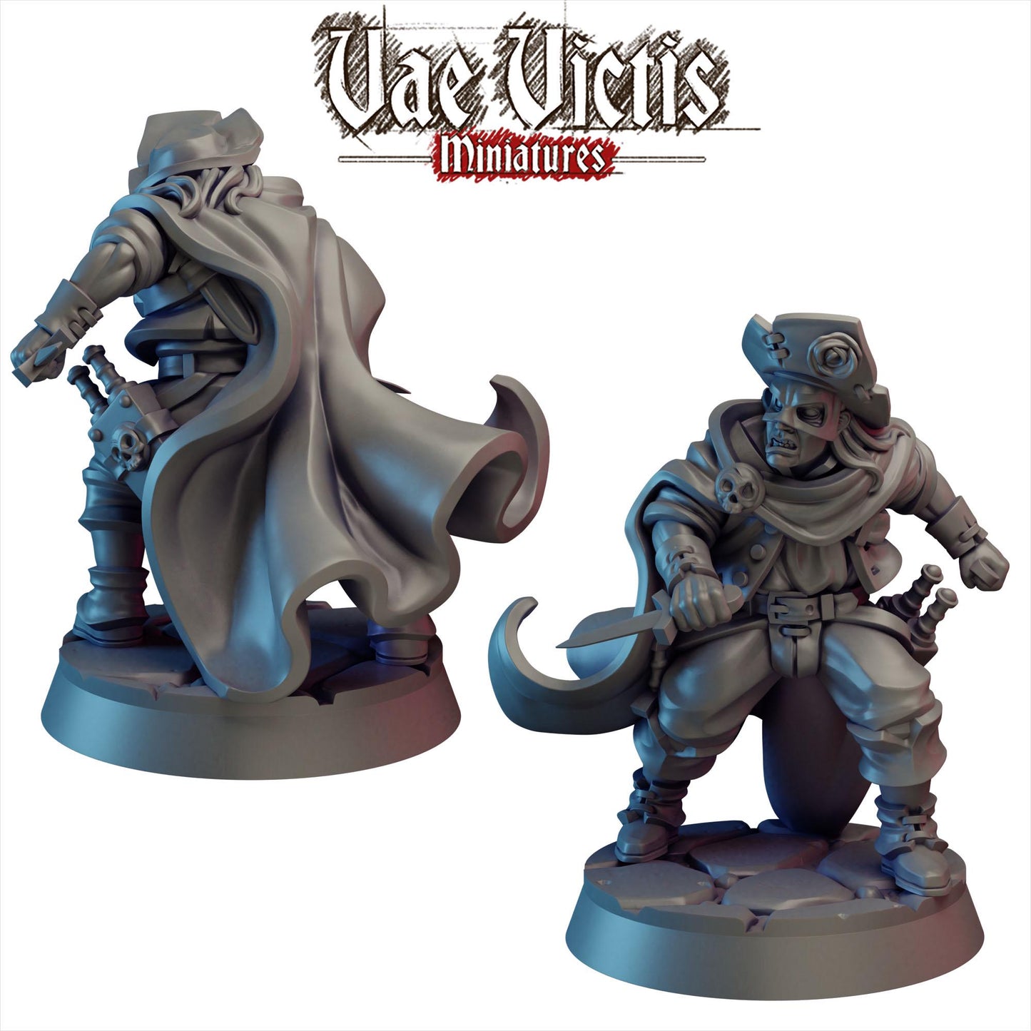 Knife Specialist Mercenary Miniature - by Vae Victis Miniatures