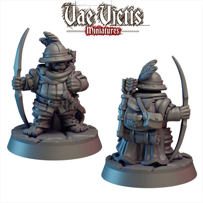 Halfling Scout Miniature - by Vae Victis Miniatures