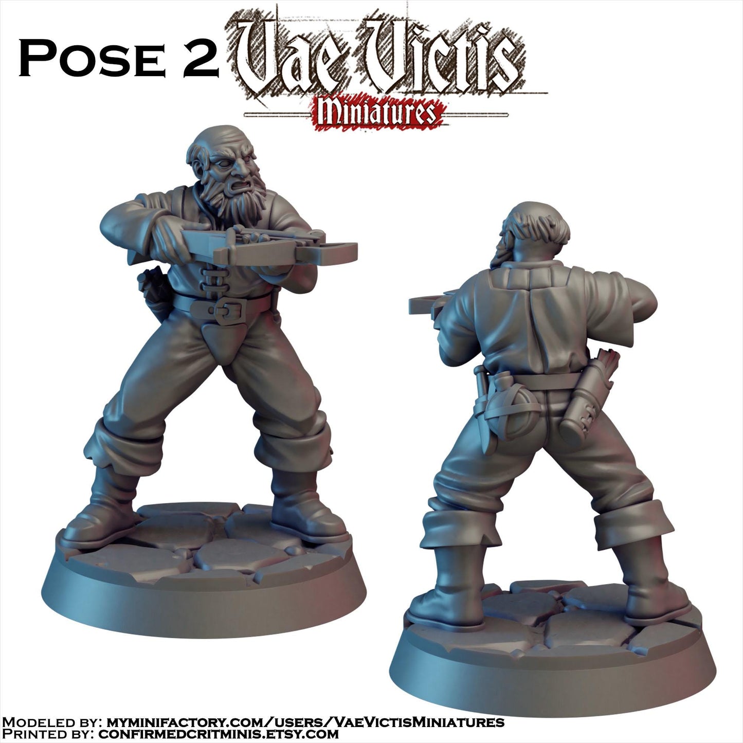 Mountain Men Mercenary Miniatures - by Vae Victis Miniatures