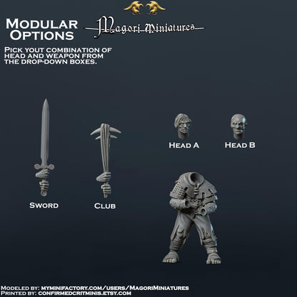 Dreg Henchman Miniature - by Magori Miniatures