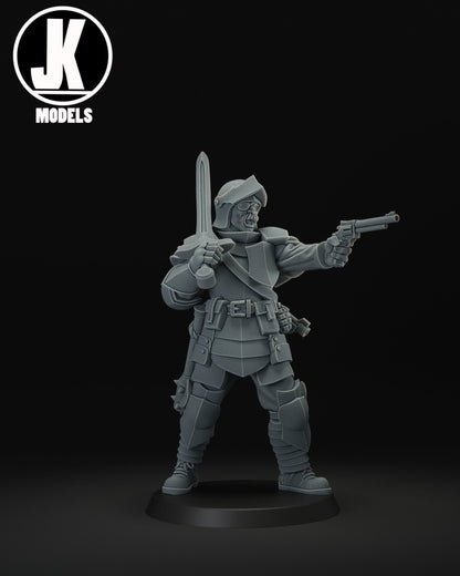 Trench Officer Miniature - JK Remo Models