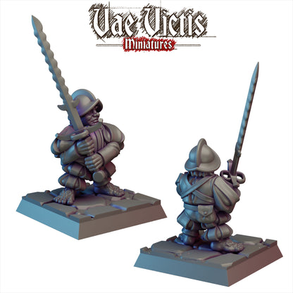 Halfling Elite Warband Miniatures - by Vae Victis Miniatures