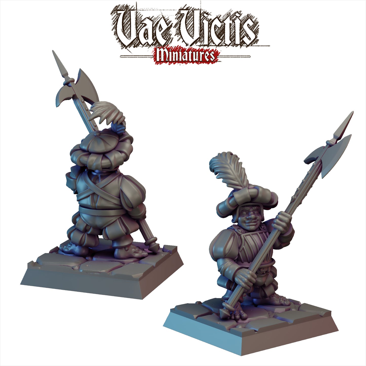 Halfling Elite Warband Miniatures - by Vae Victis Miniatures