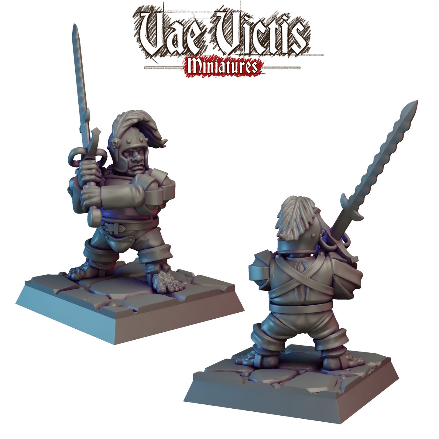 Halfling Elite Warband Miniatures - by Vae Victis Miniatures