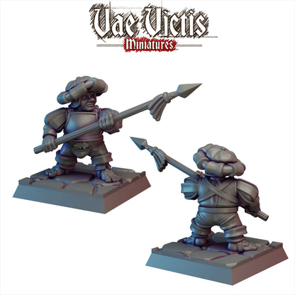 Halfling Elite Warband Miniatures - by Vae Victis Miniatures