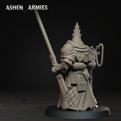 Bleeding Procession Castigator Punt Gun Miniature - Ashen Armies by Bite the Bullet