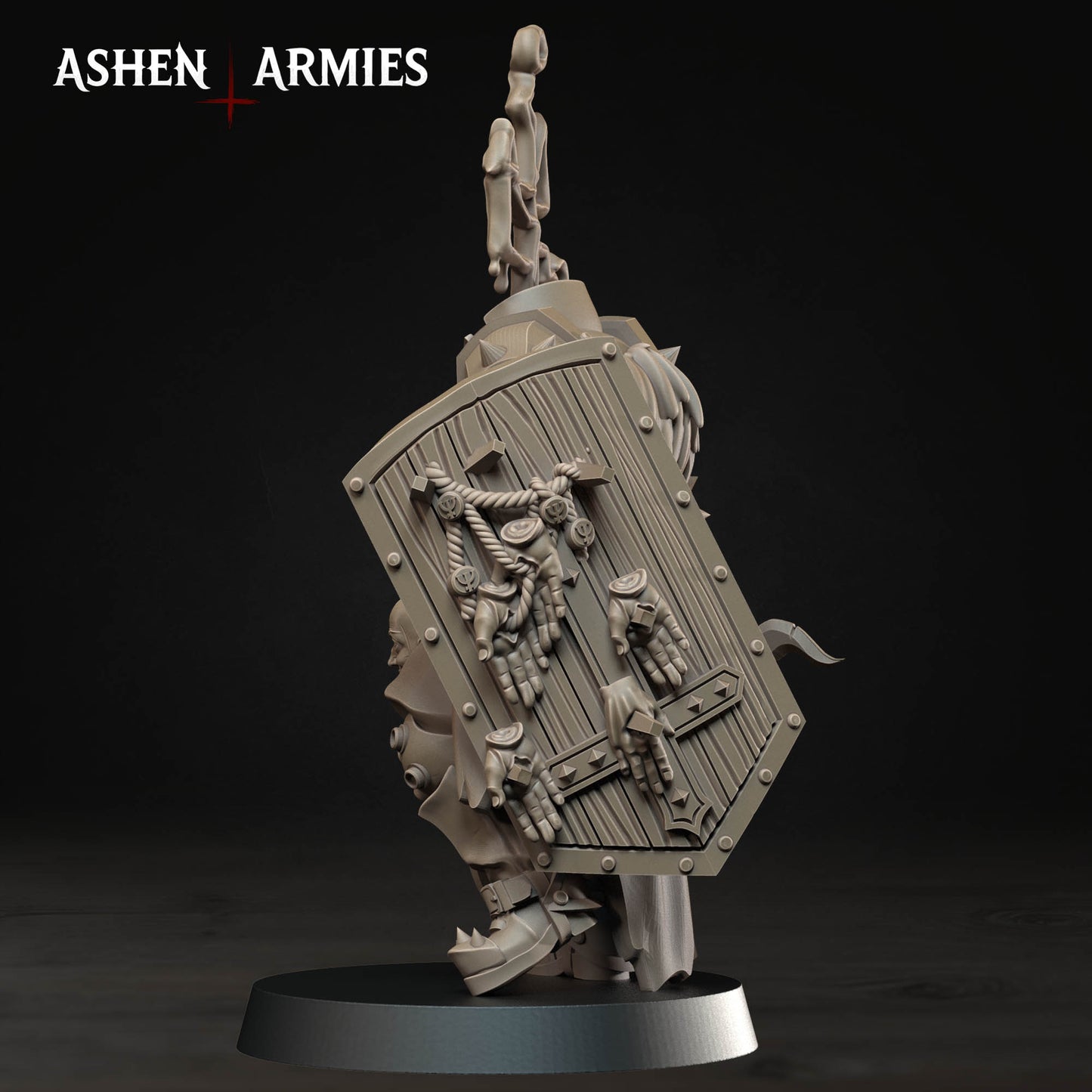 Hellbound Apostasy Heretic Chorister Miniature - Ashen Armies by Bite the Bullet