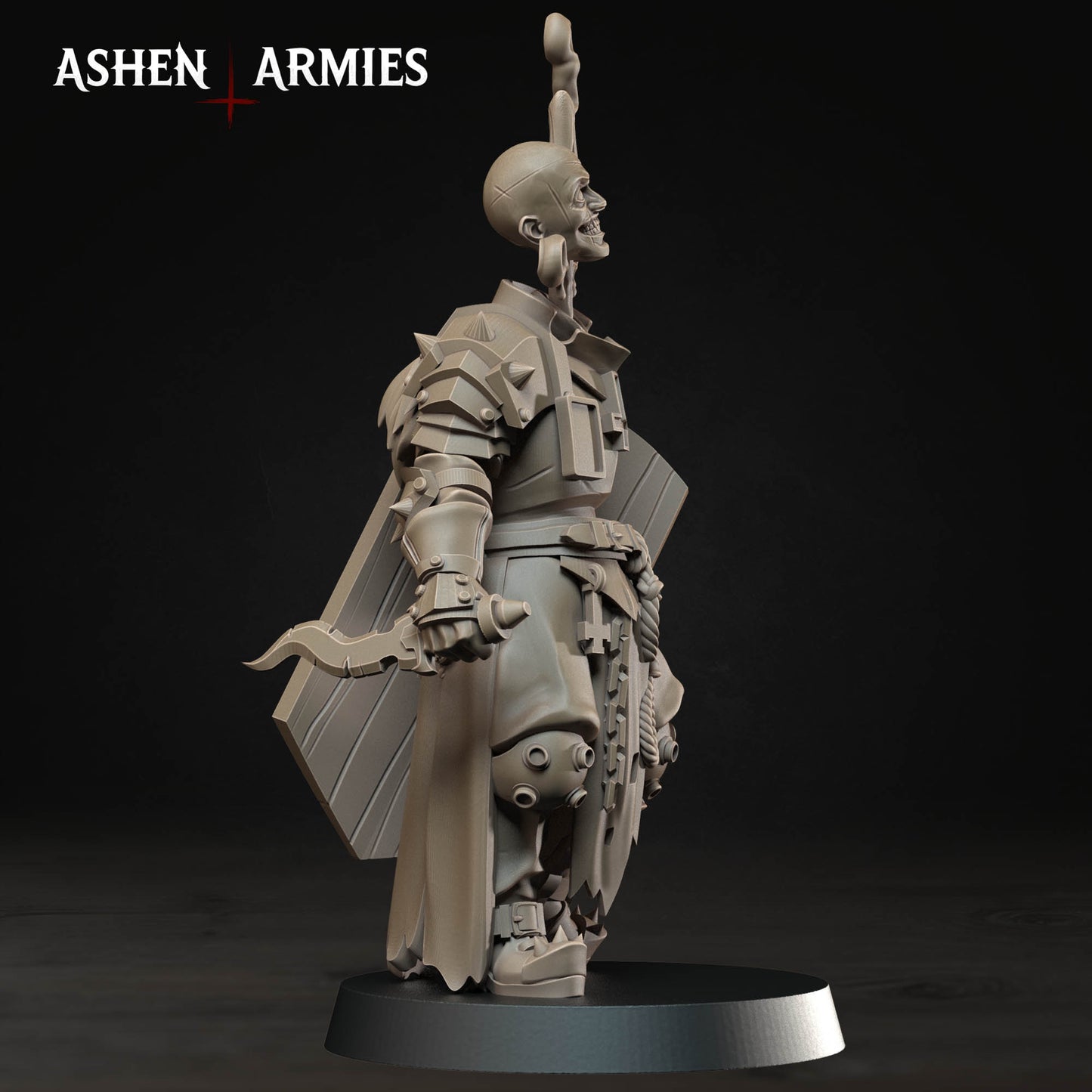 Hellbound Apostasy Heretic Chorister Miniature - Ashen Armies by Bite the Bullet