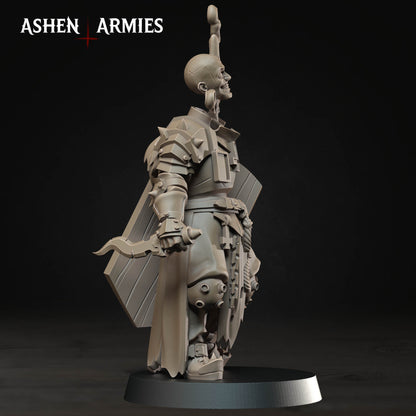 Hellbound Apostasy Heretic Chorister Miniature - Ashen Armies by Bite the Bullet