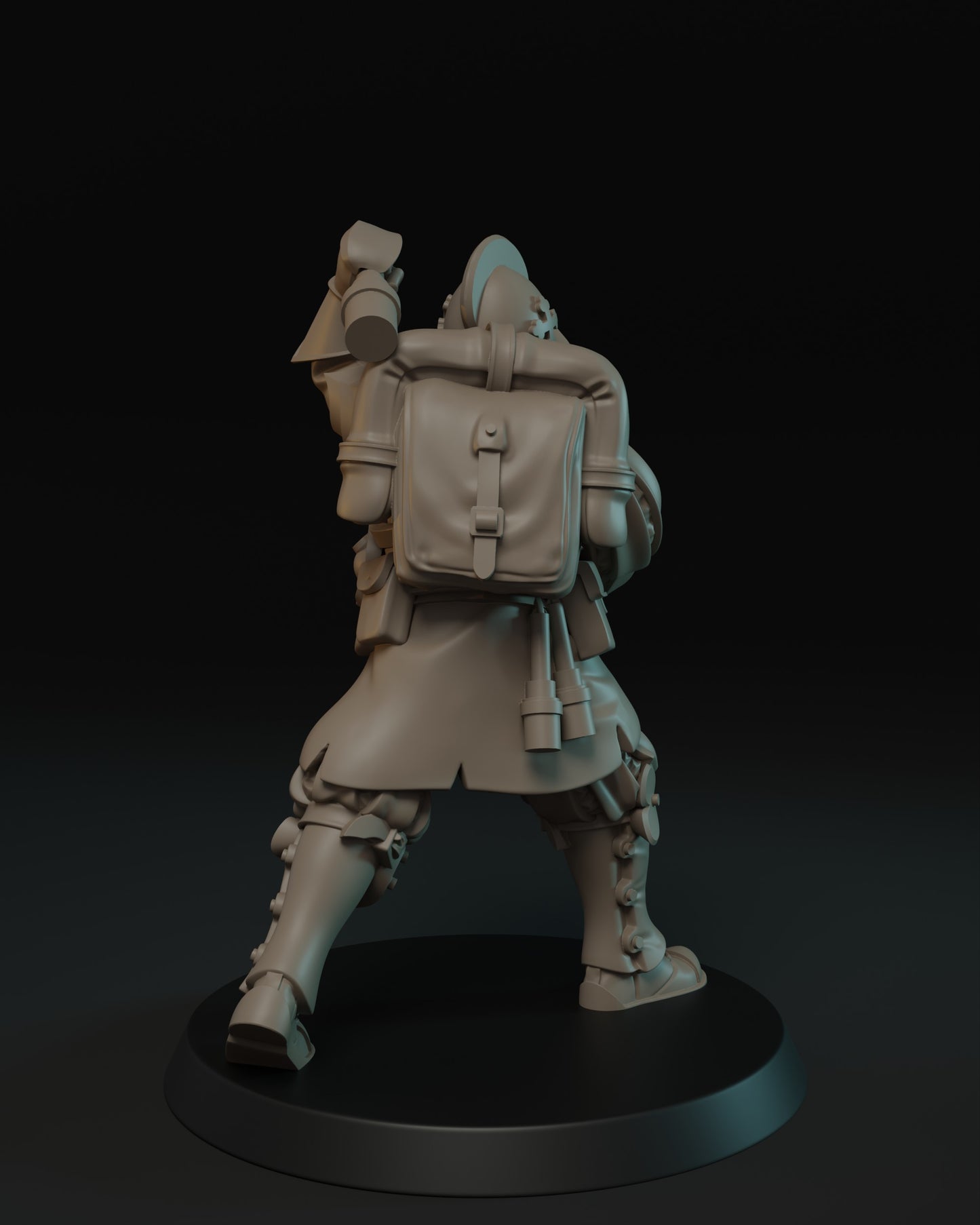 Papal Grenadier Miniature - JK Remo Models