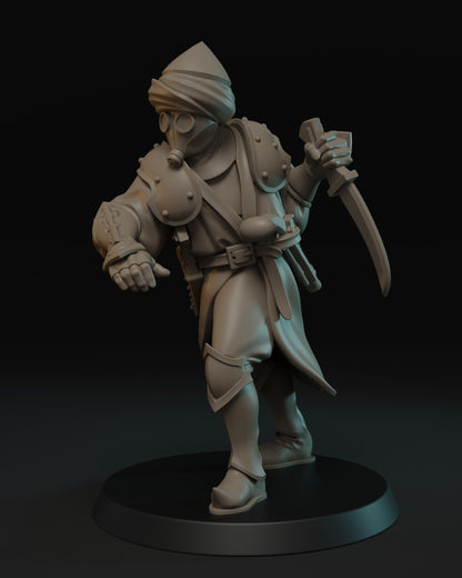 Trench Hassassin Miniature - JK Remo Models