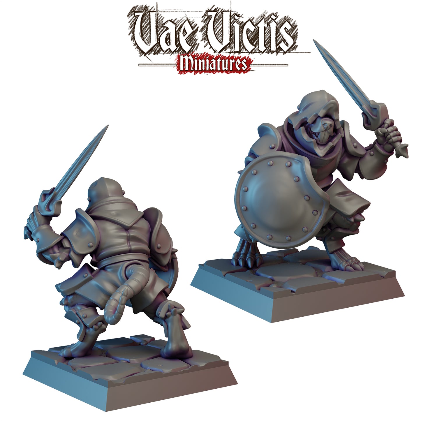 Ratfolk Miniatures SET D - by Vae Victis Miniatures