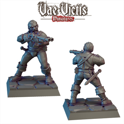 Human Mercenary Warband Miniatures SET C - by Vae Victis Miniatures