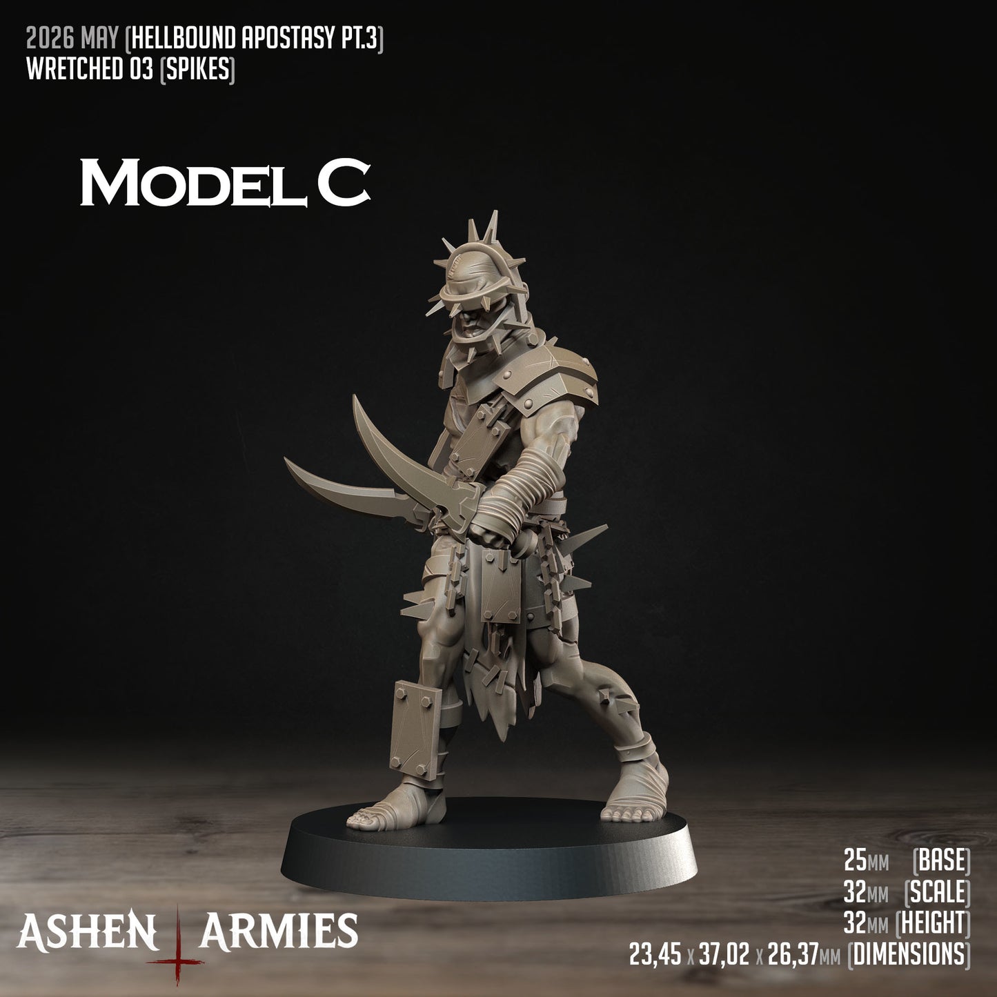 Hellbound Apostasy Wretched Miniatures - Ashen Armies by Bite the Bullet