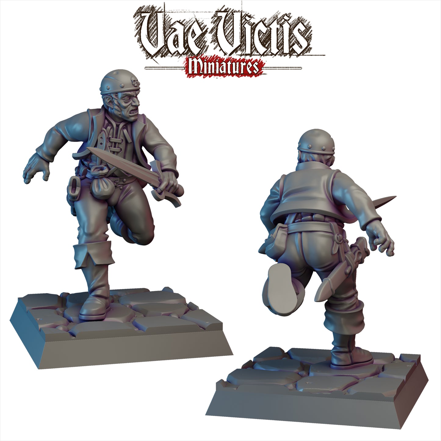 Human Mercenary Warband Miniatures SET D - by Vae Victis Miniatures