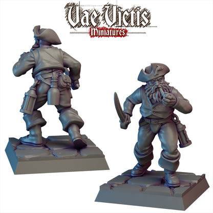 Human Mercenary Warband Miniatures SET D - by Vae Victis Miniatures