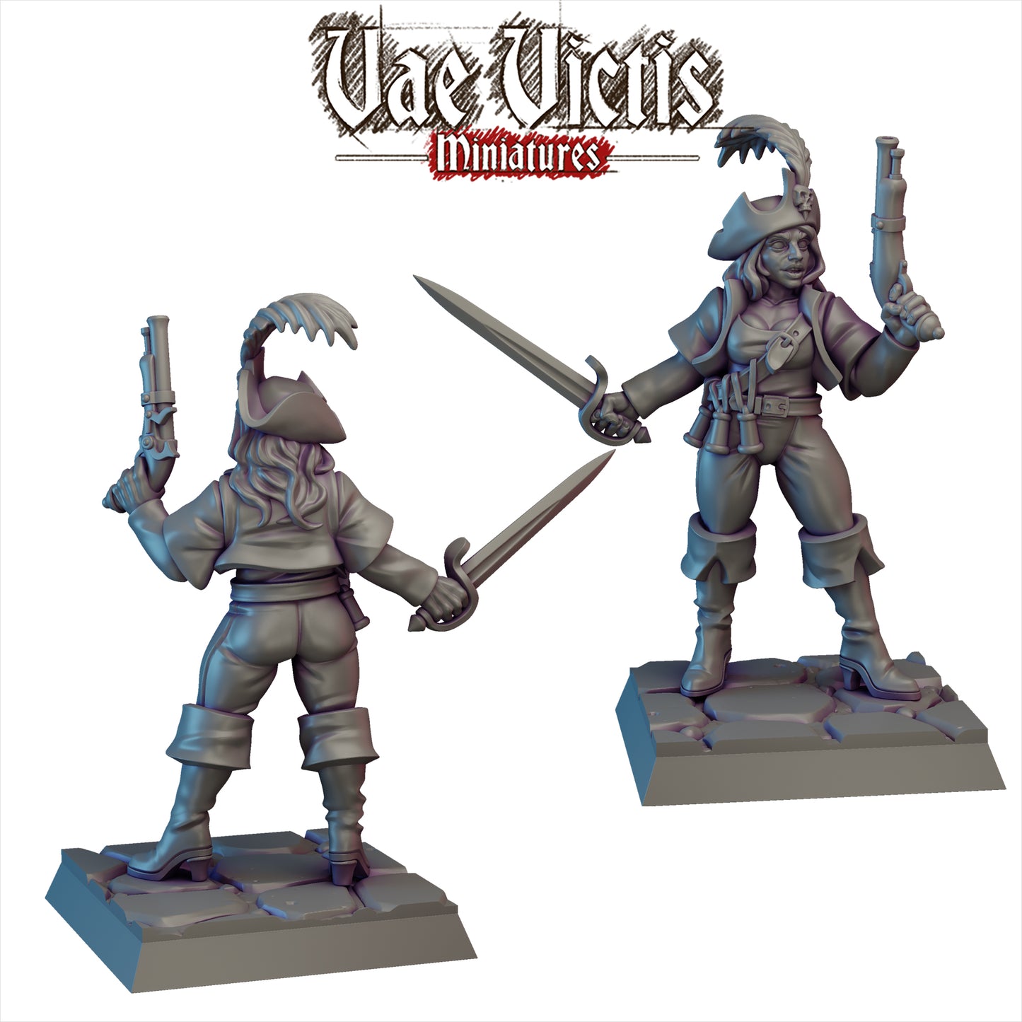 Human Mercenary Warband Miniatures SET E - by Vae Victis Miniatures