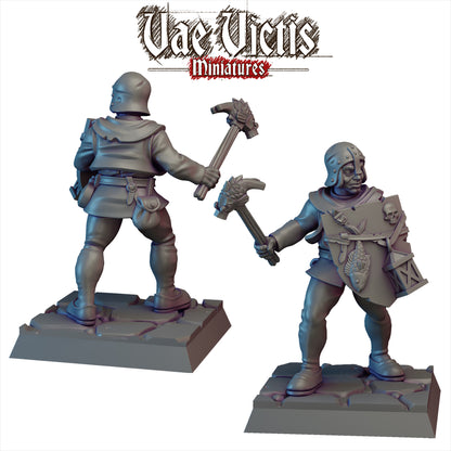 Human Mercenary Warband Miniatures SET D - by Vae Victis Miniatures