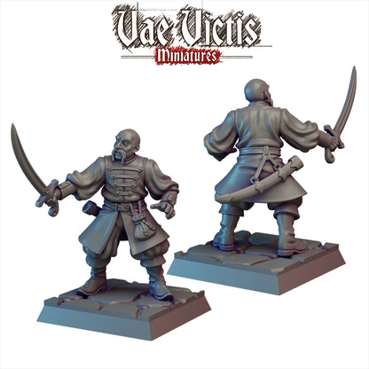 Fantasy Cossack Miniatures SET A - by Vae Victis Miniatures
