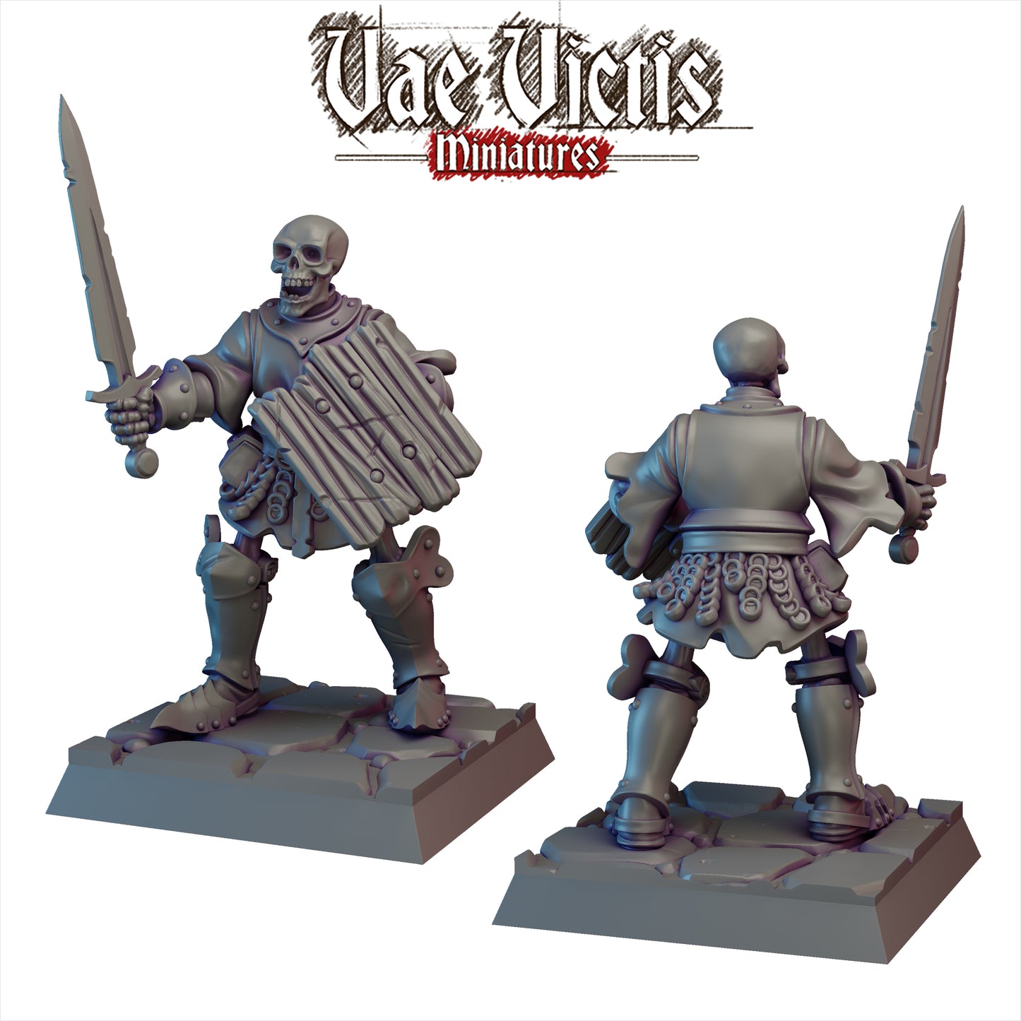 Skeleton Army Miniatures SET B - by Vae Victis Miniatures