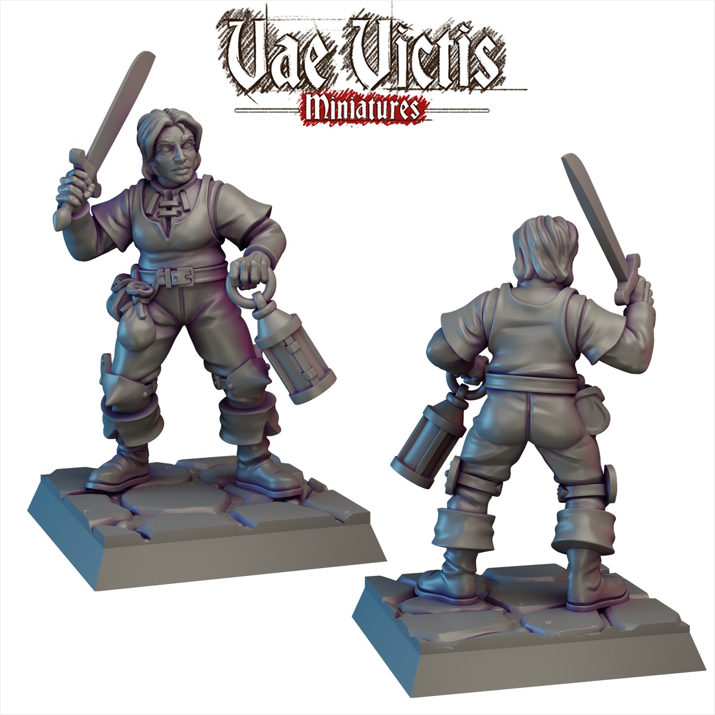 Human Mercenary Warband Miniatures SET E - by Vae Victis Miniatures