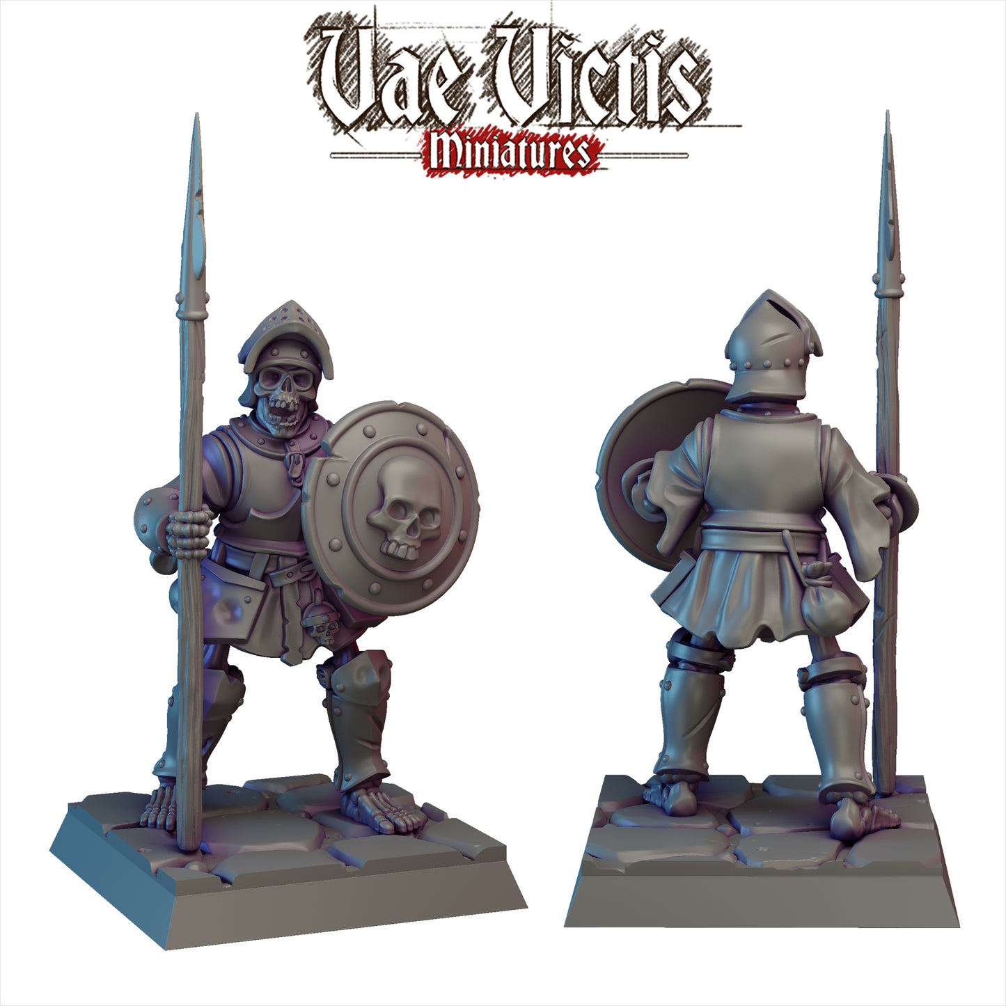 Skeleton Army Miniatures SET B - by Vae Victis Miniatures