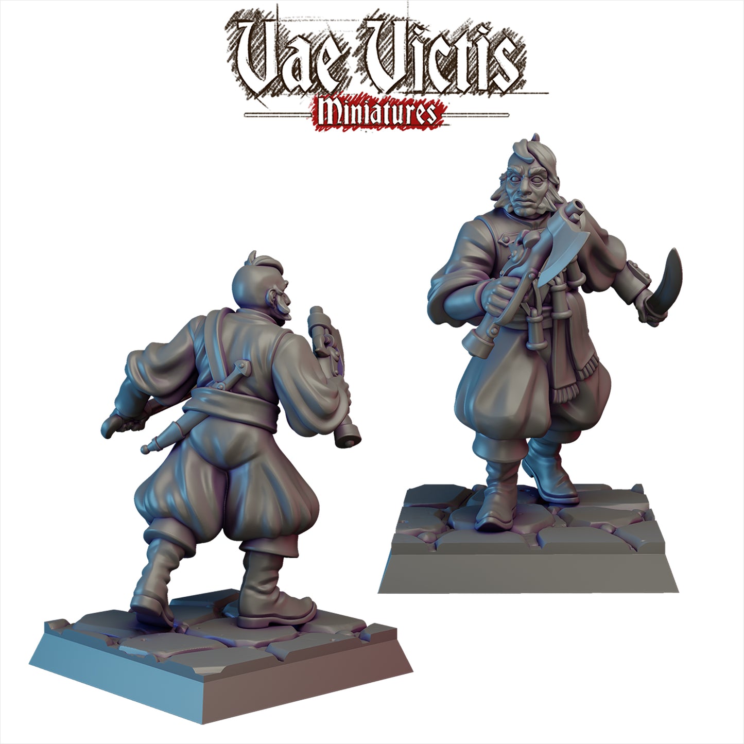 Fantasy Cossack Miniatures SET A - by Vae Victis Miniatures