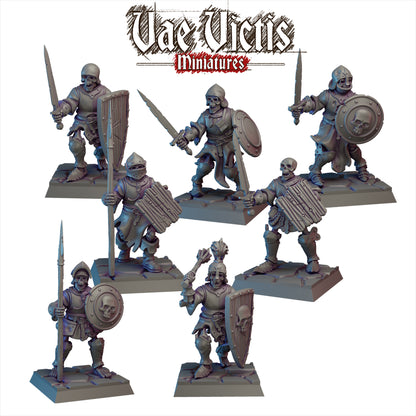Skeleton Army Miniatures SET B - by Vae Victis Miniatures