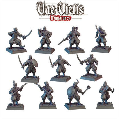 Fantasy Cossack Miniatures SET A - by Vae Victis Miniatures