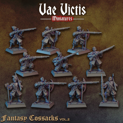 Fantasy Cossack Miniatures SET B - by Vae Victis Miniatures