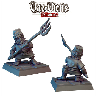 Halfling Warband Miniatures SET A - by Vae Victis Miniatures