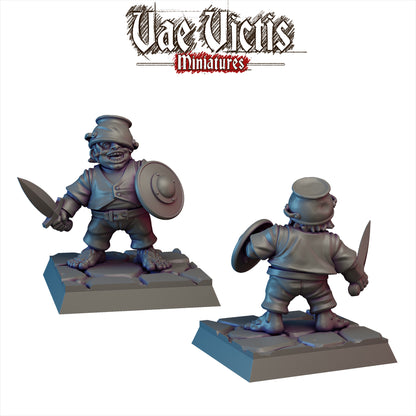 Halfling Warband Miniatures SET A - by Vae Victis Miniatures