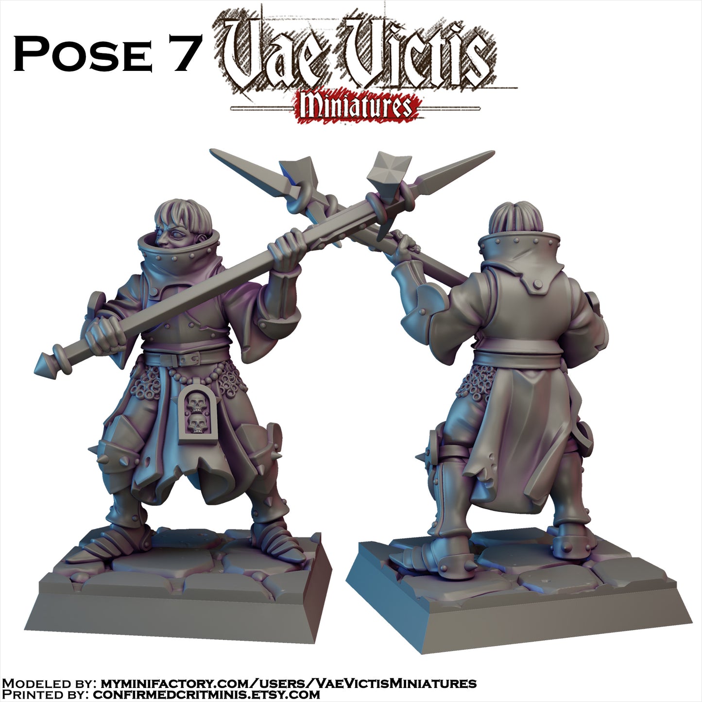Zealous Nun Warband Miniatures - by Vae Victis Miniatures