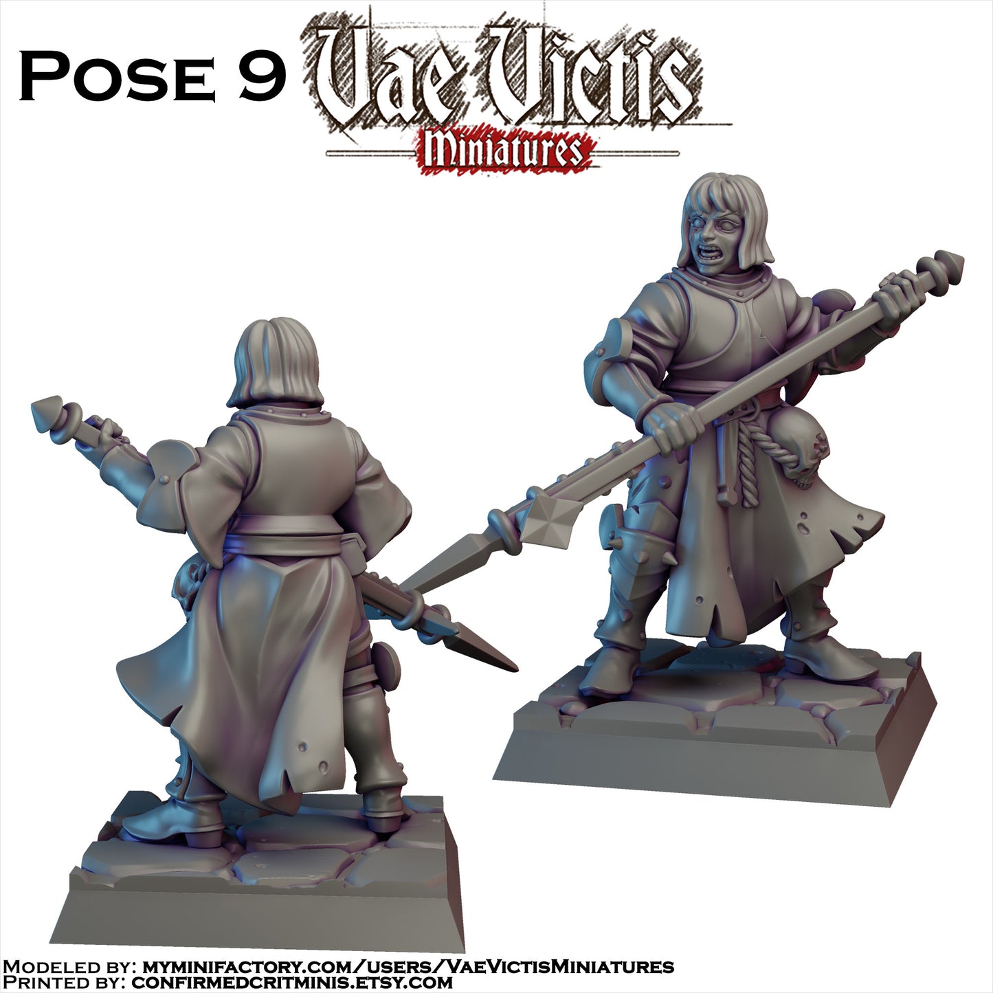 Zealous Nun Warband Miniatures - by Vae Victis Miniatures