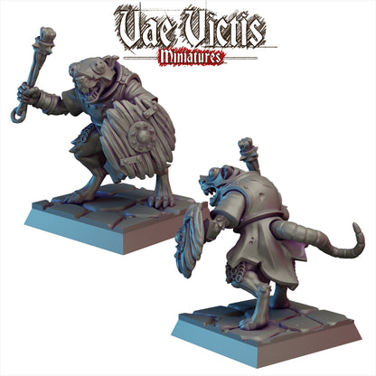 Ratfolk Miniatures SET B - by Vae Victis Miniatures