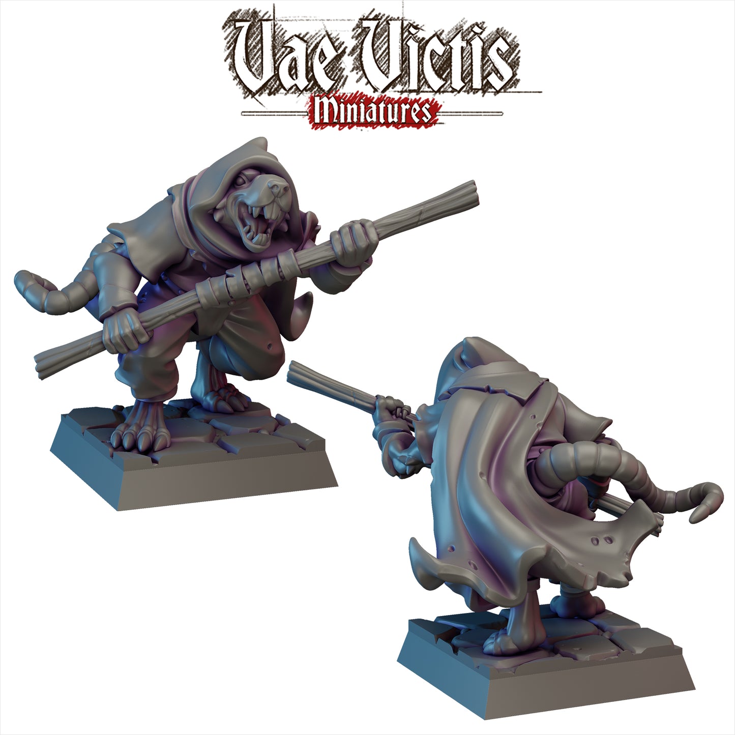Ratfolk Miniatures SET C - by Vae Victis Miniatures
