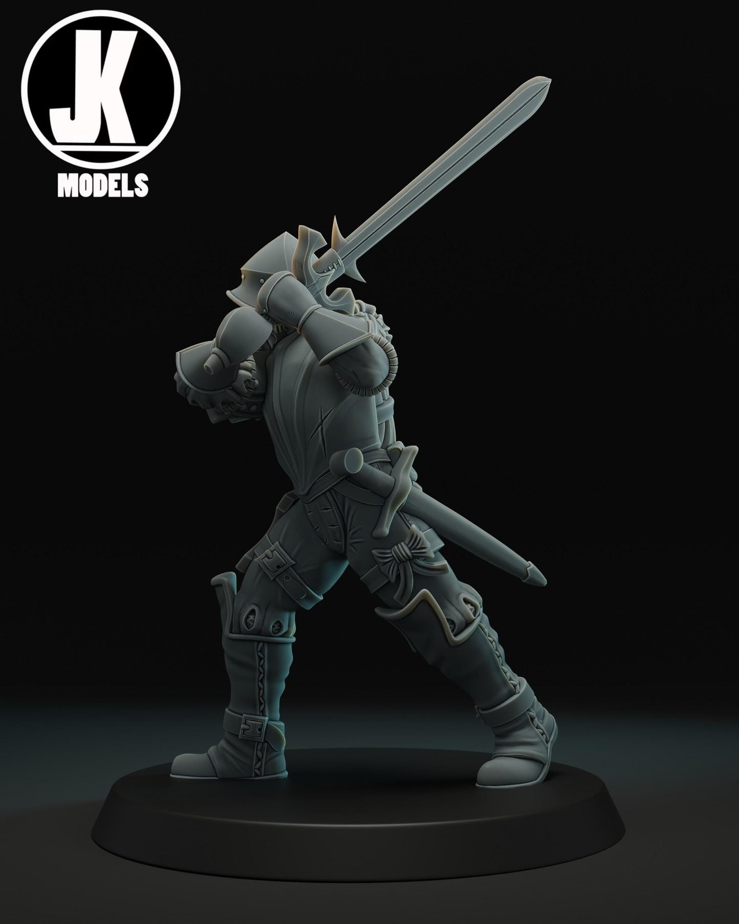 Greatsword Mercenary Miniature - JK Remo Models