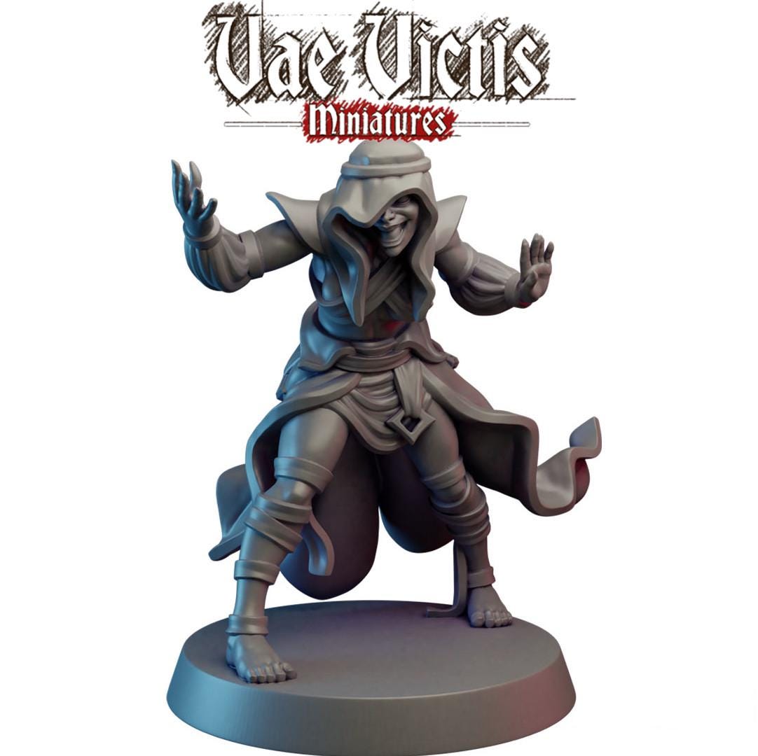 Ancient Warlock Miniature - by Vae Victis Miniatures
