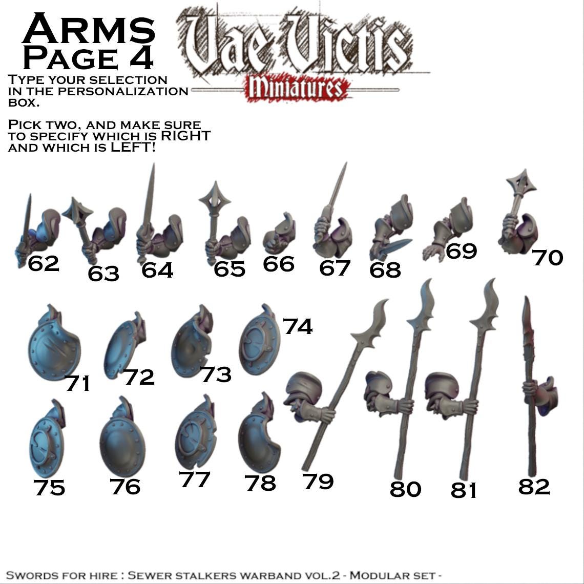 Modular Ratfolk Miniatures - by Vae Victis Miniatures