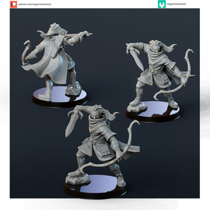 Elf Ranger Miniature - by Magori Miniatures